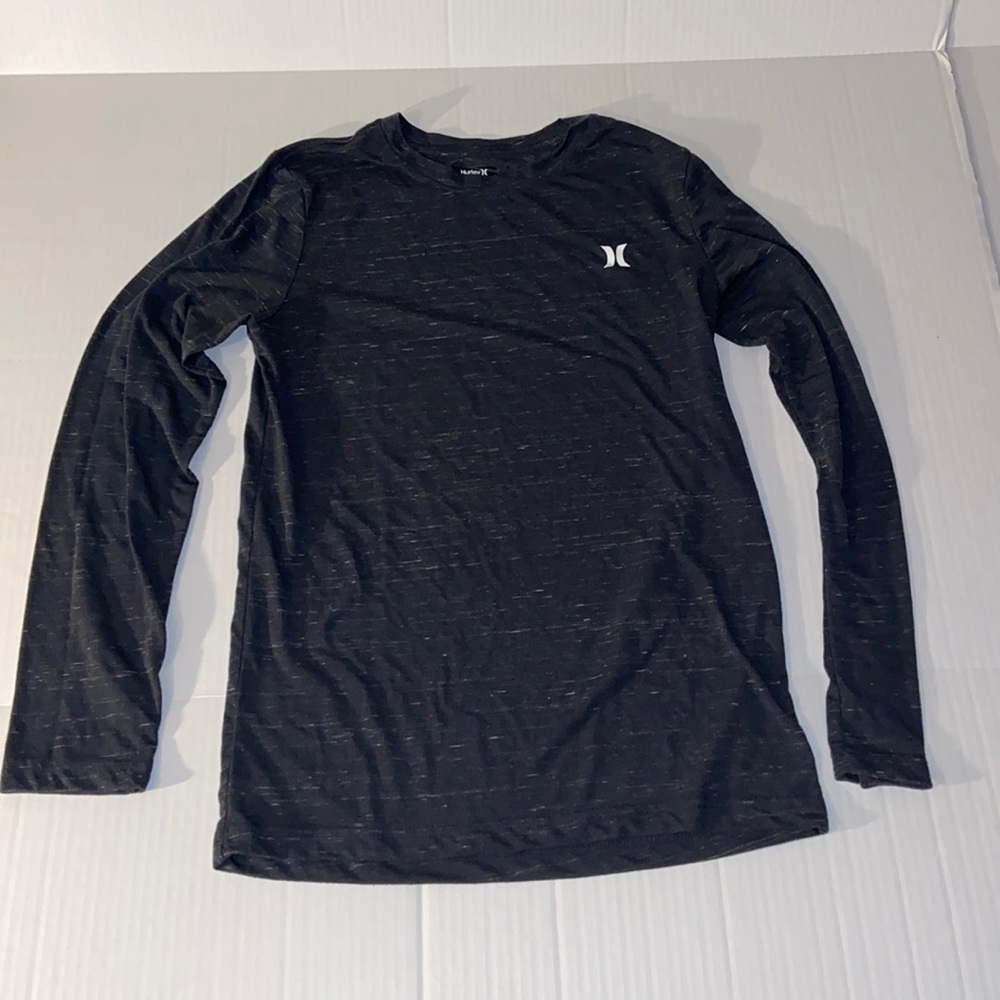 Hurley Youth Dark Gray Long Sleeve XL Tee Shirt